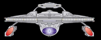 Luna Class Starship USS Republic (NCC-81371), Forward View